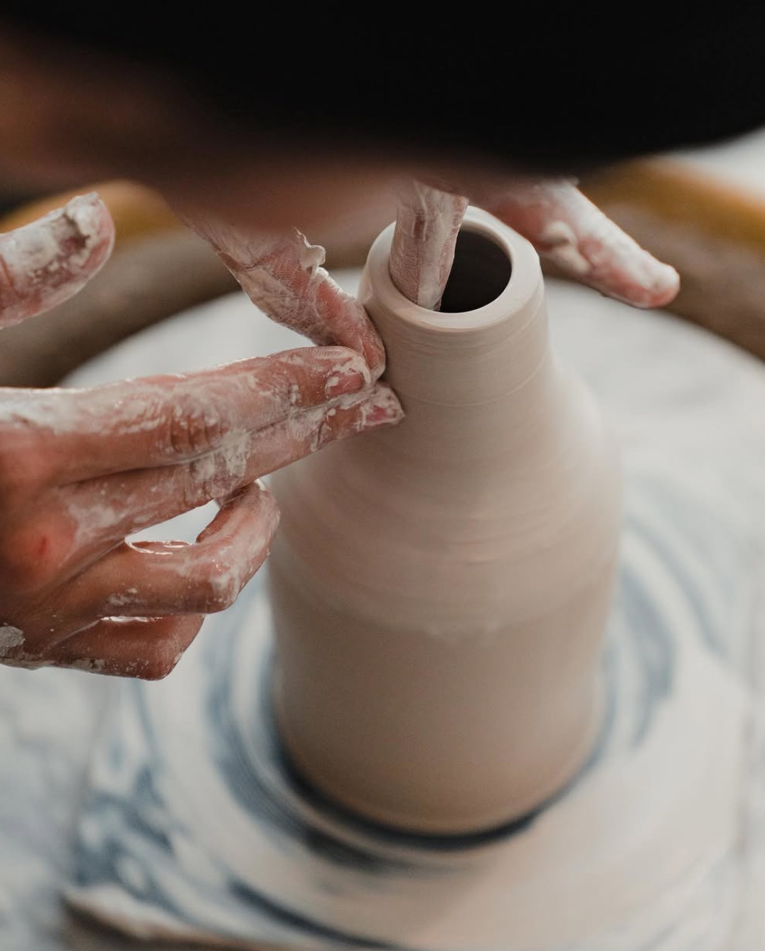 The creative process of producing the ceramic pieces for The Library Collection set design embody the appreciation we have for local art.